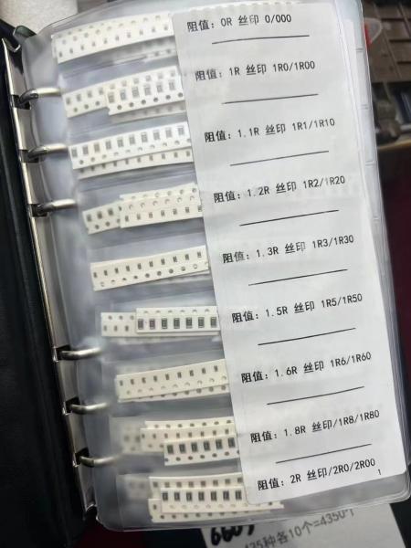 Quality car components SMT resistor kit sets  0603 0805 1206 common used for automotive components for sale