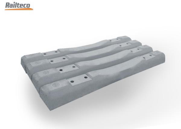 Quality 20t Axle Load Ballast Prestressed Concrete Railway Sleepers for sale