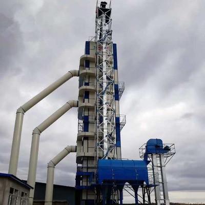 Quality 400 Ton Continuous Corn Grain Tower Dryer For Maize Clean Hot Blast Heating Medium for sale