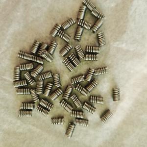 Nickel Plating Custom Small Compression Spring 4mm 5mm 6mm