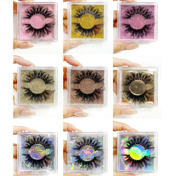 Synthetic Fiber Cotton Band Silk False Lashes Natural Black