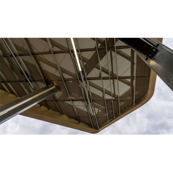 ODM Architectural Expanded Metal Mesh Panels for Building Facades
