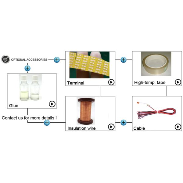 High quality durable round ka series strain gauge for pressure transducer