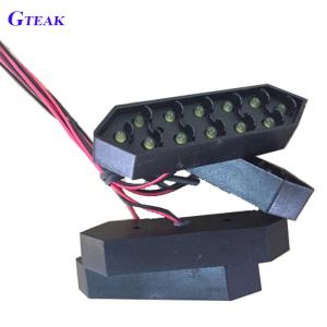 led digit module 7-segment led display 8 inch yellow color