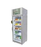 Smart Fridge Vending Machine With Microeaves For Hot Food Meal.Snack Drink Salad