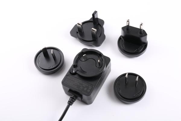 Quality 5V 2A 6V 2A 12V 1A 12W Interchangeable Plug Power Adapter AU EU US UK Multi Plugs for sale