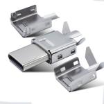 Male 3.1 Usb Type C Connector For Cellphone And Computer Charging