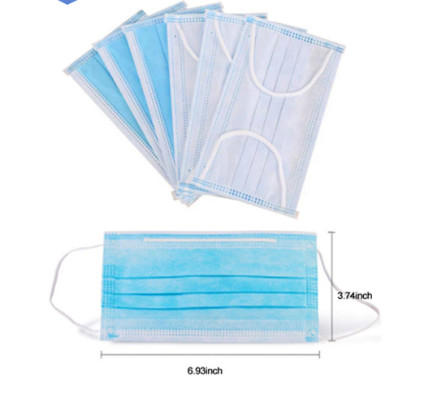 Sterile Disposable Mask Fine Particle Dust Mask For Adults / Children