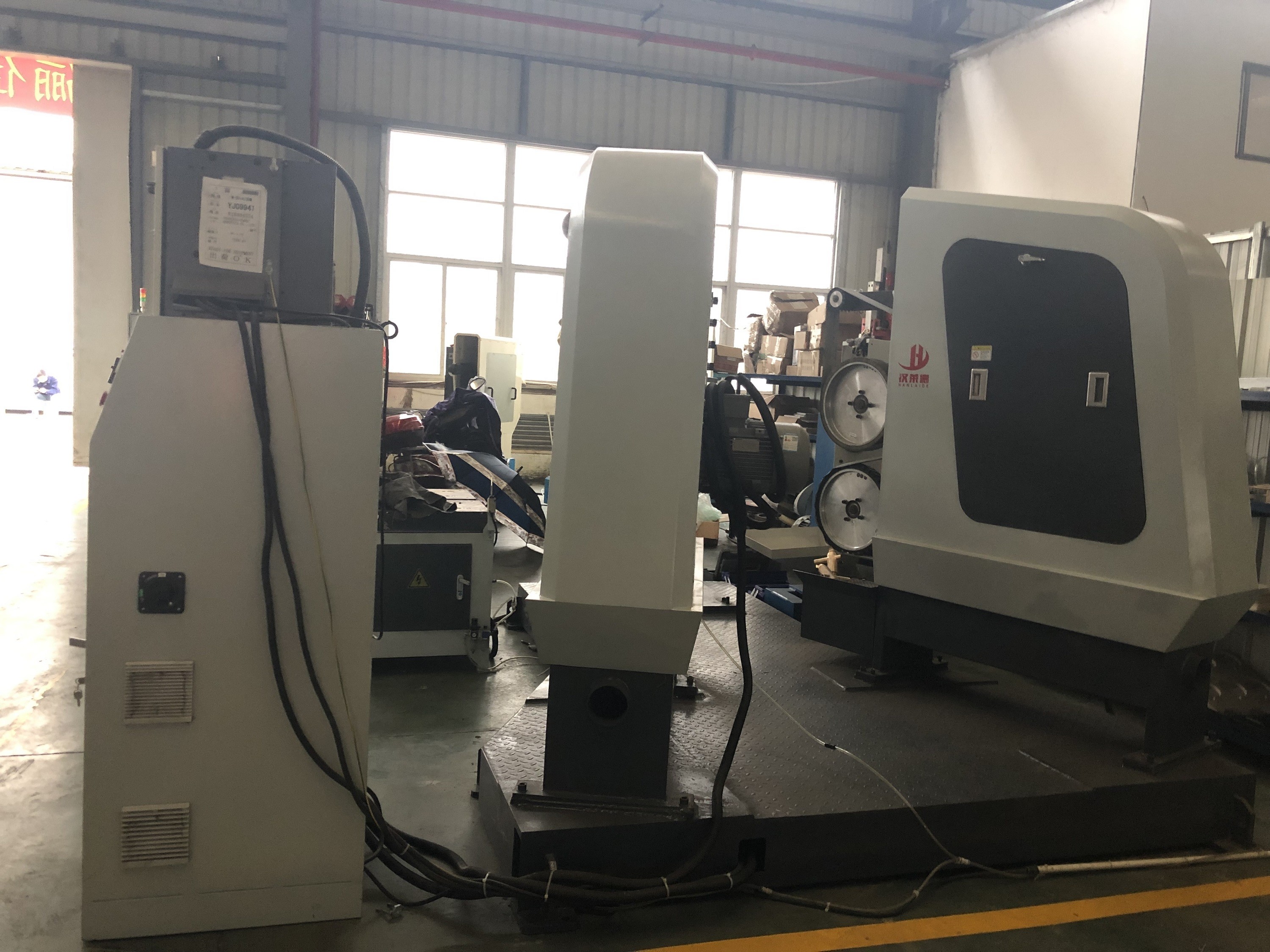 CE ISO 6 Axis CNC Robot Grinding Machine Automatic Programming