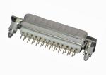 Copper Alloy DB D SUB Connector 25 Pin Double Row 3.0A Rated Current