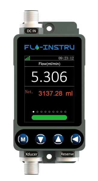 Quality TM605P Ultrasonic Flow Meter for Food Beverage Industry with 2.4 320*240 IPS LCD Display and Modbus RS485 Communication for sale