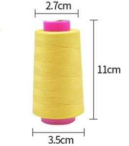 China All-Purpose Black Polyester Sewing Thread 3000 Yards for Sewing Machine 40s/2 Tex27 wholesale