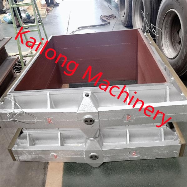 Quality Painting Oiled Surface Metal Casting Flask For Foundry Molding Line for sale