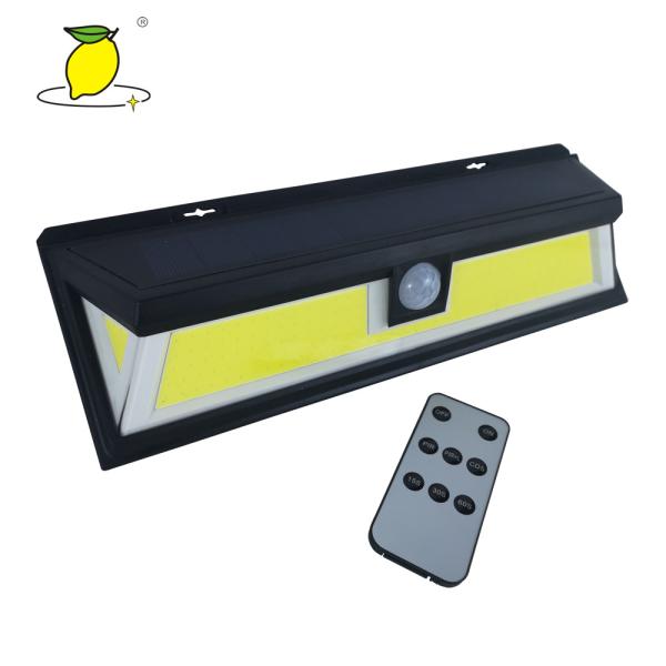 Quality COB Motion Sensor Solar Rechargeable Light / LED Solar Garden Light for sale