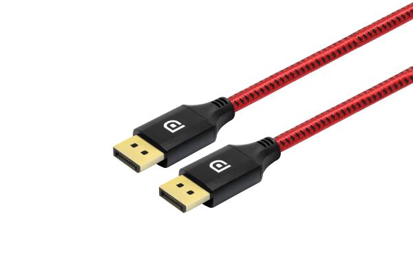 Quality 8K DisplayPort Cable 1.4 Gold-Plated Braided Ultra High Speed DisplayPort Cord Support Resolution for Laptop for sale