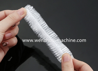 High Speed Automatic Plastic PE Shower Cap Making Machine