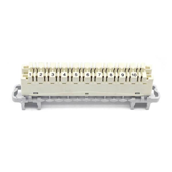 Quality 10 Pair Terminal Block Module Krone Connection Module Reliable for sale