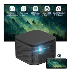 China 700ANSI 1080P DLP LED Portable HD Projector For Presentations Home Theater 4K Wifi wholesale