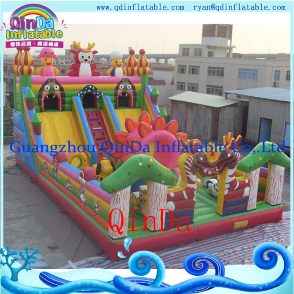 Quality Inflatable Combo Bouncer Jumping Bouncy Castle with Slide for sale