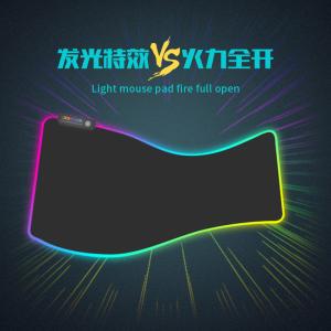 Appealing Large Rgb Gaming Mouse Pad Mat Anti Slip Rubber Base