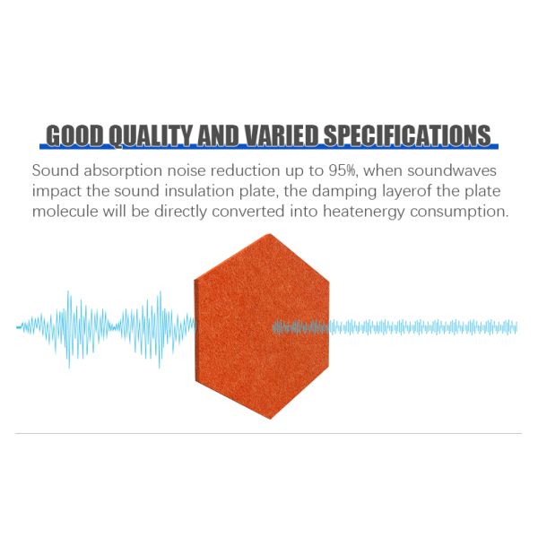 Custom Thickness PET Acoustic Panels For Bass Trap Applications