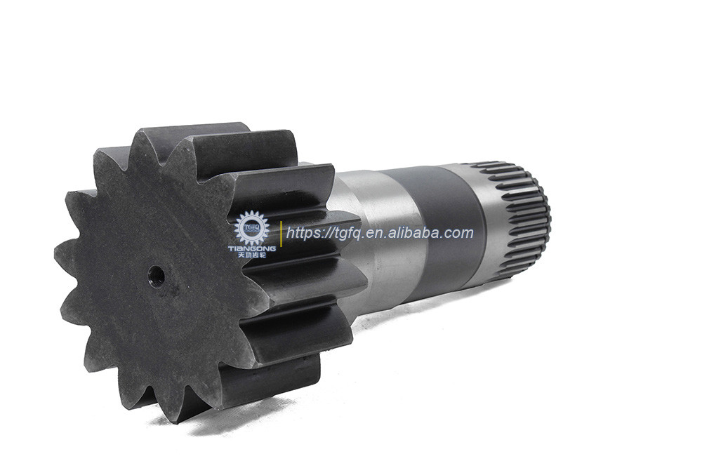 E320C E320D Excavator Drive Shaft 14/34T Swing Shaft 148-4636