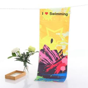 China Microfiber Suede Custom Printed Gym Towels Quick Dry and Odor Resistant wholesale