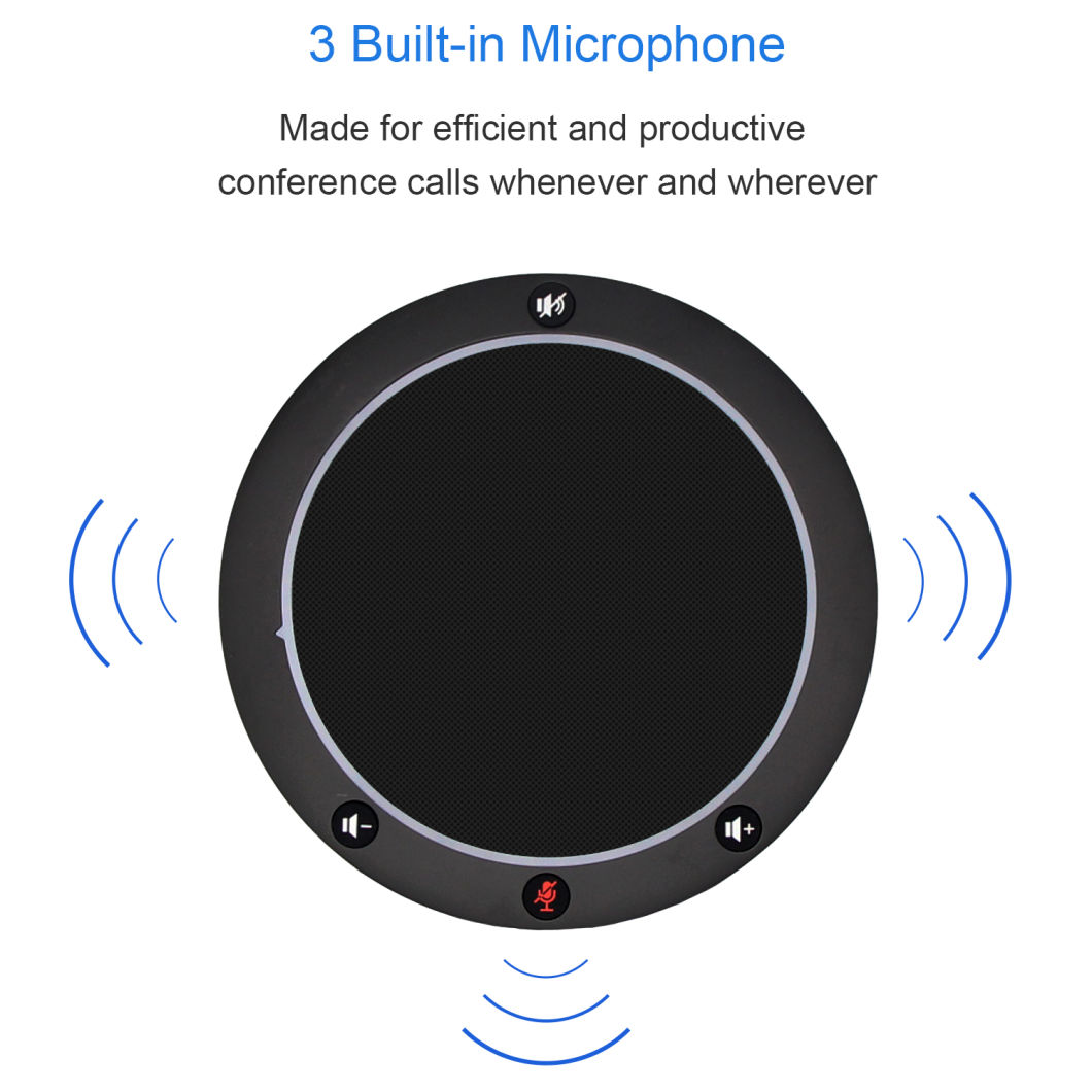 Katov Omni-Directional Speakerphone USB Conference Microphone for Conferencing Room Equipment