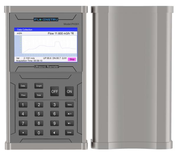 Quality Strap On Water Ultrasonic Flow Meter High Accuracy For An Intuitive Interface for sale