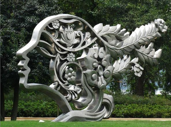 Quality ODM Polishing Surface Metal Art Sculptures Resin Animal Sculpture for sale
