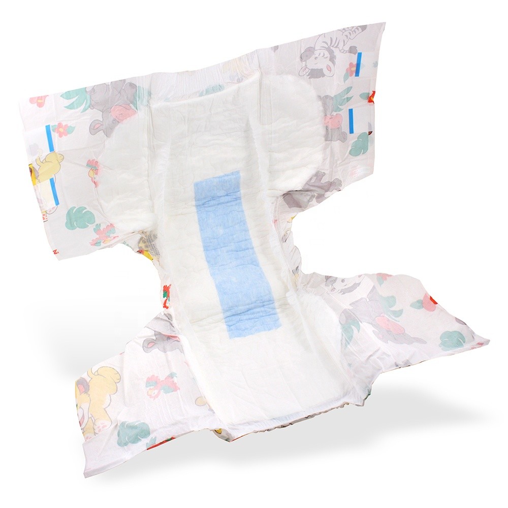 KEBS 3D Leak Prevention Disposable PE Backsheet Unisex Adult Diapers