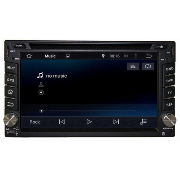 Ouchuangbo 6.2 Inch Audio Radios for Universal Car DVD Android 4.4 GPS Navigaiton iPod USB OCB-6205D