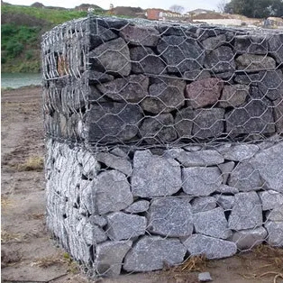 1x1x2 and 2x1x1 Sizes Welded Wire Mesh Gabion Retaining Wall Cage for Ocean Protection