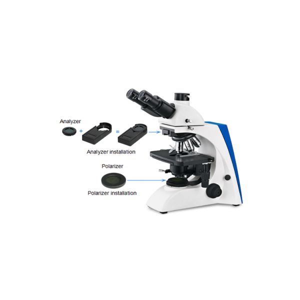 Simple Polarizing Laboratory Biological Microscope , Discovery Biological Microscope