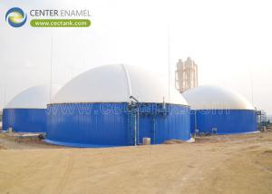 China Glass Coated Steel Biogas Tanks With Capacity From 20m³ to 60,000m³ wholesale