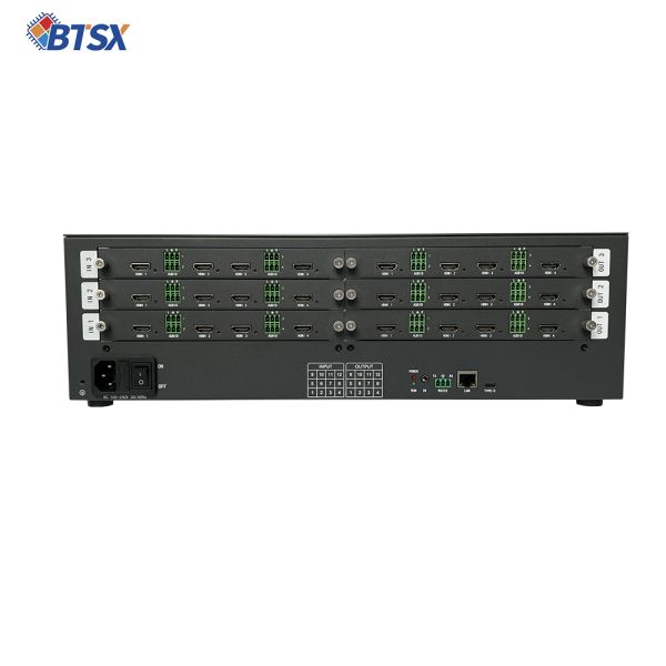 Audio Frequency Output HDMI Video Wall Controller 12 x HDMI 2.0 Input Interface for Immersive Viewing Experience