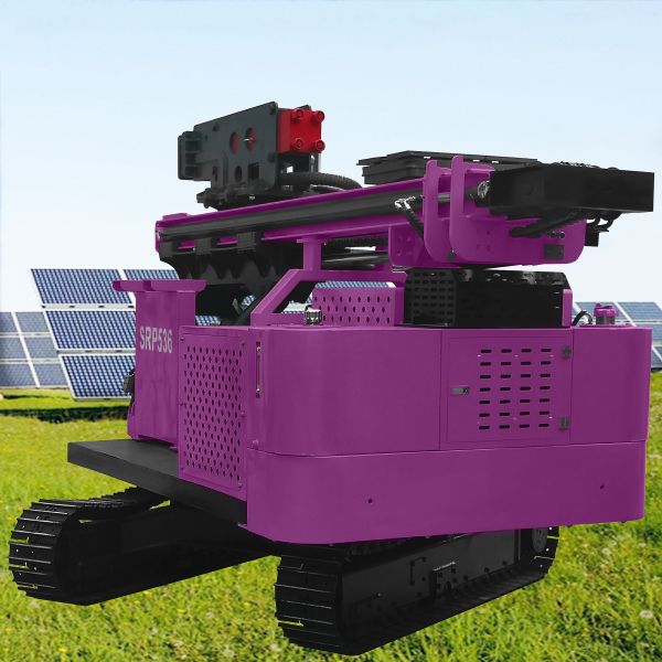 Multifunction Pile Driver Machine Portable Solar Pile Ramming Machine Ground Screw Pile Driver For Sale