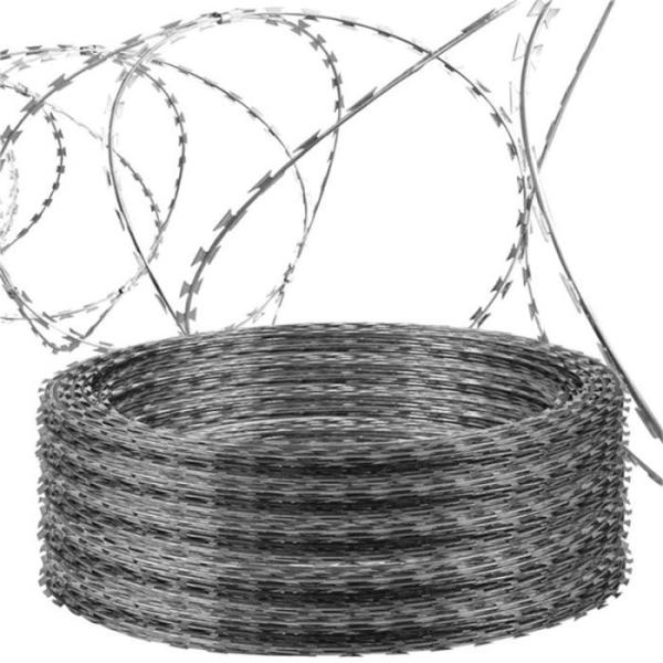 Quality Bto-22 Welded Barbed Razor Wire Mesh For Standard Gauge Single Line SGR Railway for sale