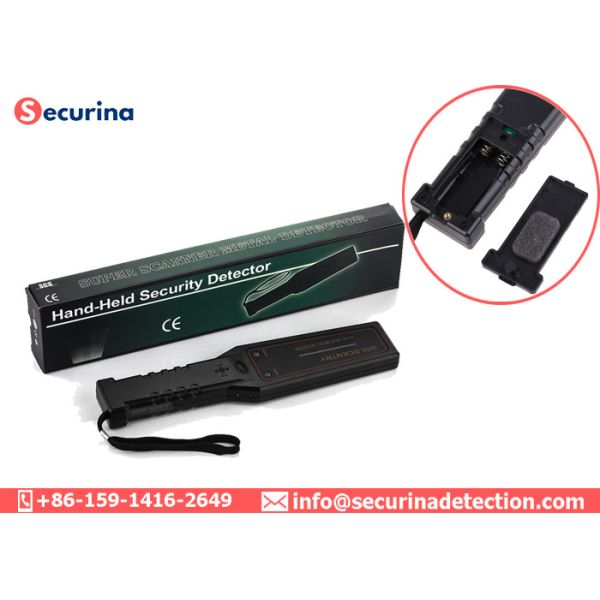 Rechargeable Battery Hand Held Security Detector GC1002 Adjustable Sensitivity