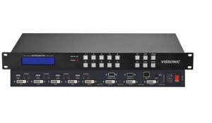 China 15W Seamless Matrix Switcher , Displayport Hdmi Matrix Switcher 4x4 Standard 2U Case wholesale