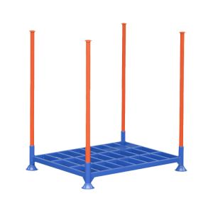 Warehouse Tubular Pallet Stacking Racks Storage And Logistic Use