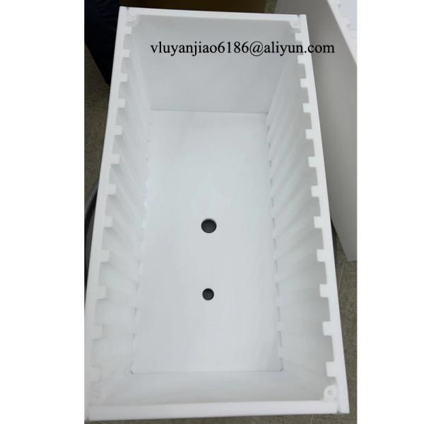 Quality PTFE Etching Wet Process Tank , Semiconductor Industry Teflon Tank For Washing Storage for sale