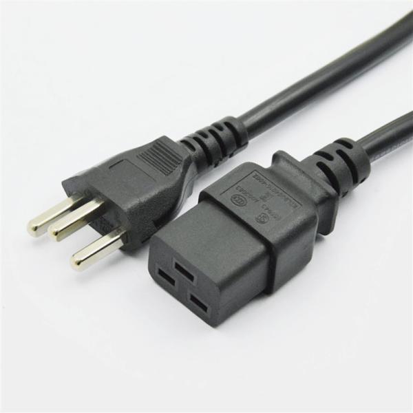Quality OEM Cable Wire Harness Three Inserts Computer Power Cord AC 250V 10A for sale