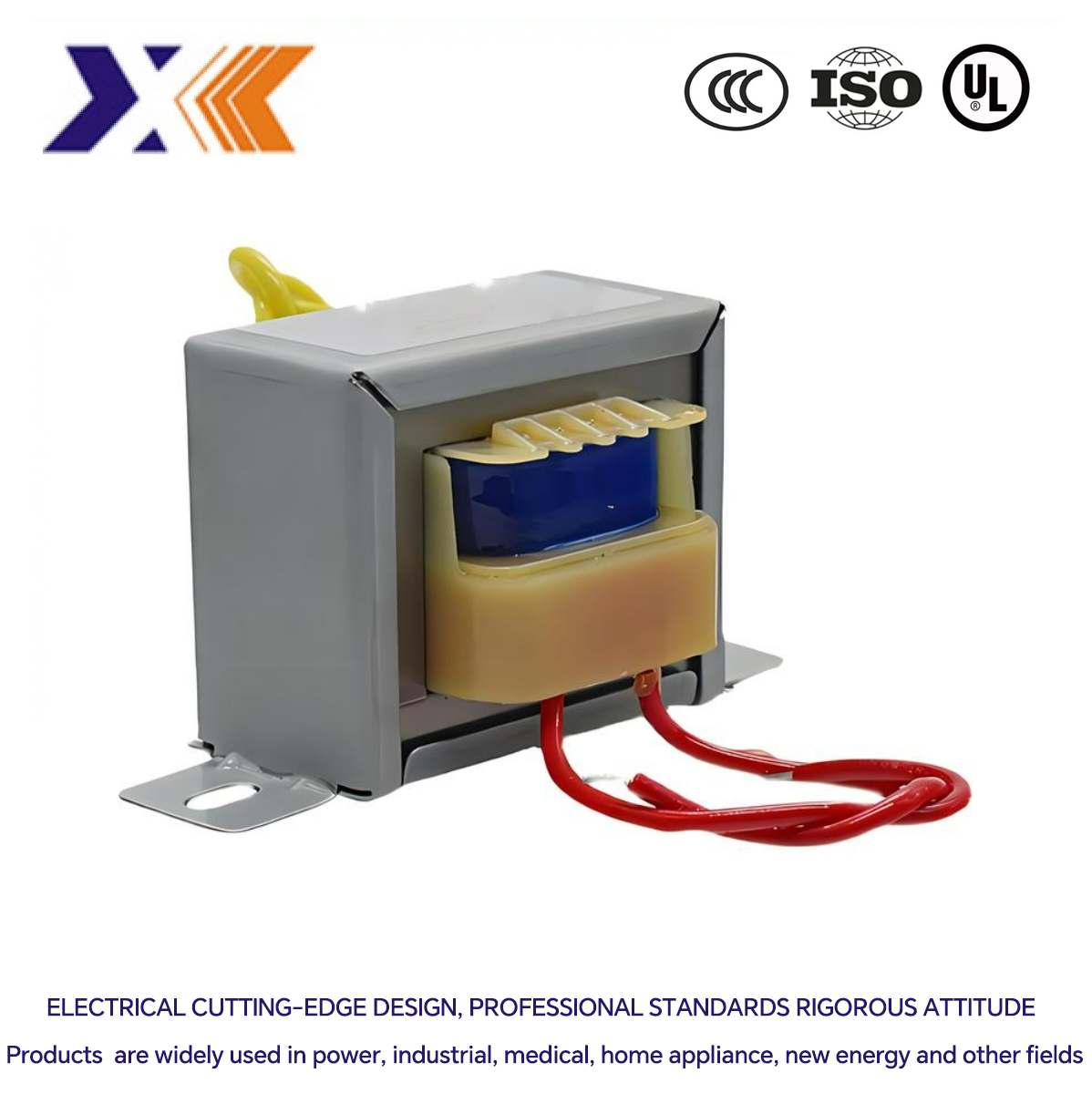 Copper Wire Windings Ei Transformer for Multi-Functional Energy Meter at Low Voltage