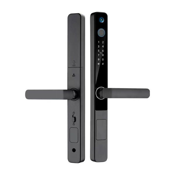 Zinc Alloy Camera Smart Lock Tuya Ring Camera Door Lock CE Approval