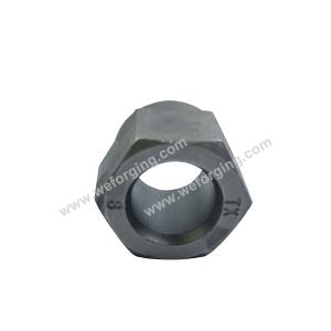 China Imperial Hex Nuts And Bolts Screw Customization Extrusion Locknut Brass Forged Components Cold And Hot Forging wholesale