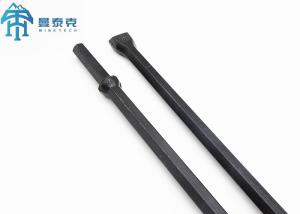 19mm Pneumatic Hexagonal Chisel Bit Integral Steel Drill Rod For Smaill Hole Drilling