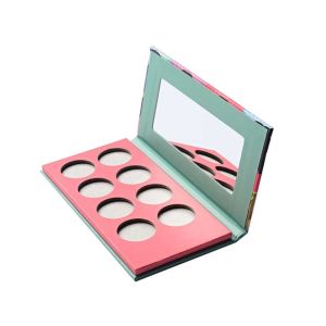China 250gsm Empty Eyeshadow Palette Custom Cardboard Boxes With Logo wholesale