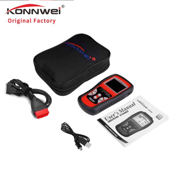 Quality Hand Held Car Engine Diagnostic Code Scanner KW830 Determine Car Engine And Voltage for sale
