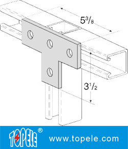 Stainless steel Flat Plate U Channnel Strut Fitting, Unistrut Channel with ISO Certificate/Stainless steel rod Hangers